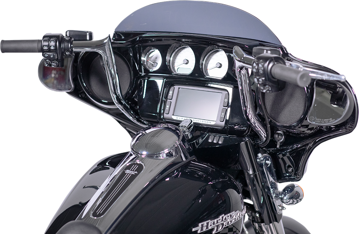 Handlebar Kit - Pointed Top - 16\" - Chrome 2008 - 2013