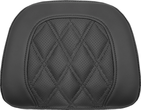 Roadsofa™ Sissy Bar Pad - Black - Lattice Stitch - Indian \'14-\'22 2014 - 2022