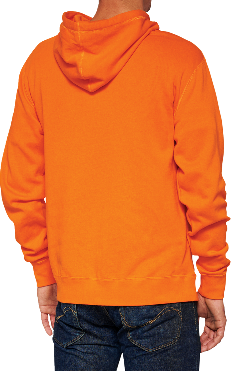 Hoodie Icon - Orange - Small