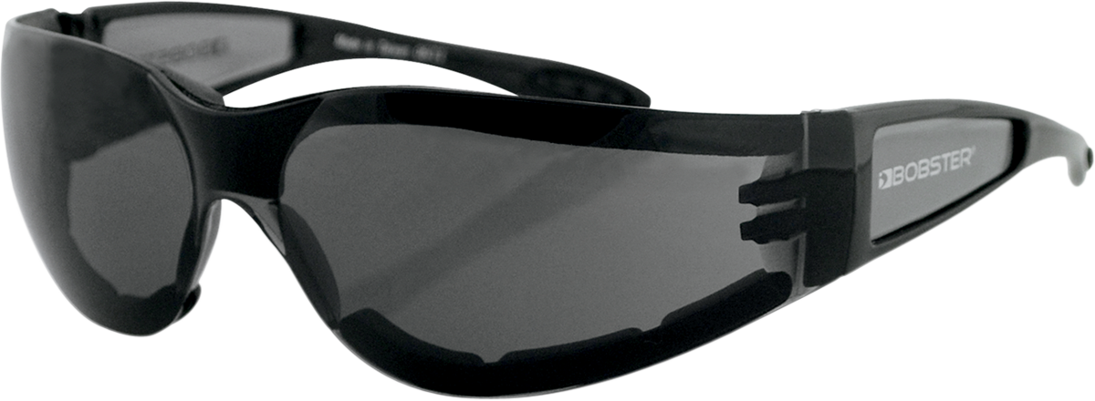 Shield II Sunglasses - Gloss Black - Smoke