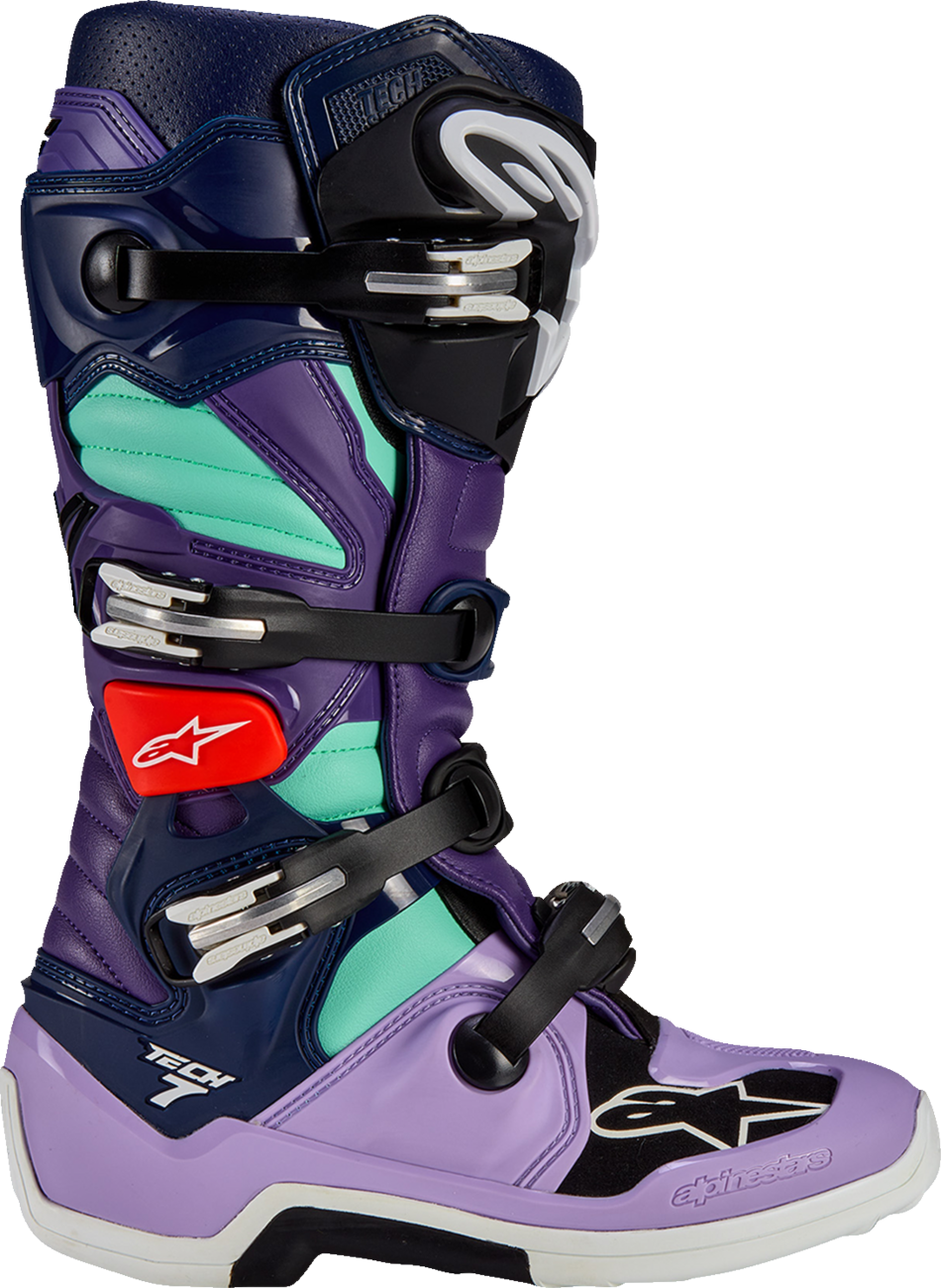 Limited Edition Imperial Tech 7 Boots - Purple/Blue/Black - US 11