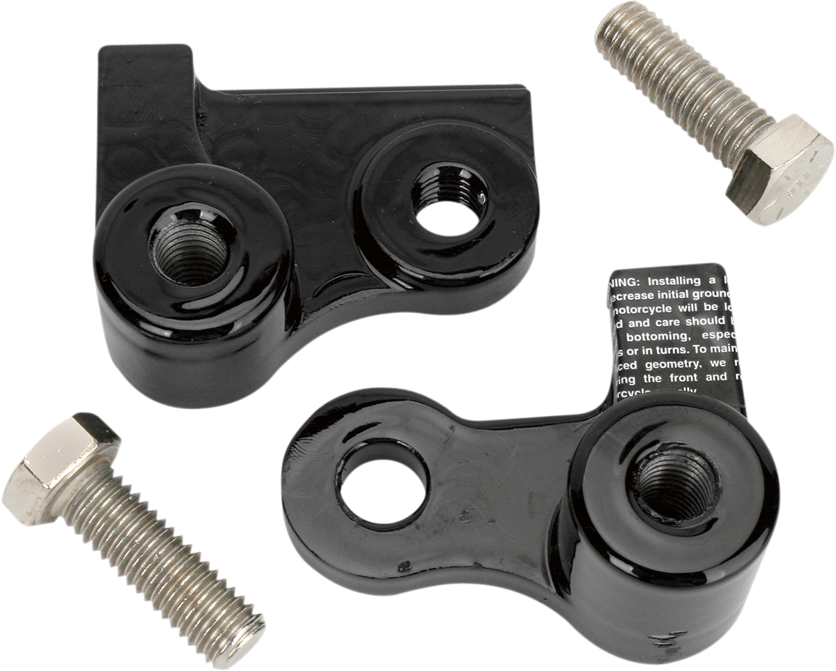 Rear Lowering Kit - Black - Lowers 1\" - \'06-\'17 FXD 2006 - 2017