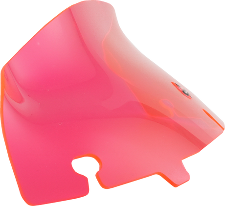 Kolor Flare™ Windshield - 4\" - Pink Ice - FLH 2014 - 2023