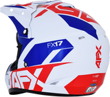 FX-17 Helmet - Aced - Red/White/Blue - Large