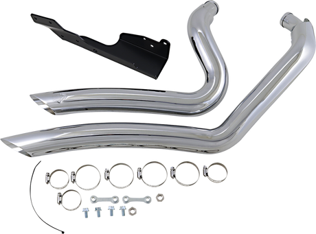 Big Radius Exhaust - Chrome 2014 - 2021