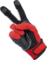 Baja Gloves - Red - XS