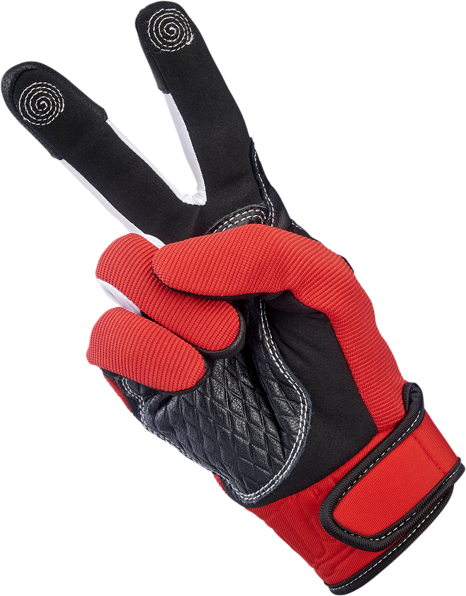 Baja Gloves - Red - XS