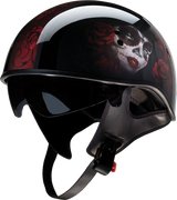 Vagrant Helmet - Red Catrina - Black/Red - Small