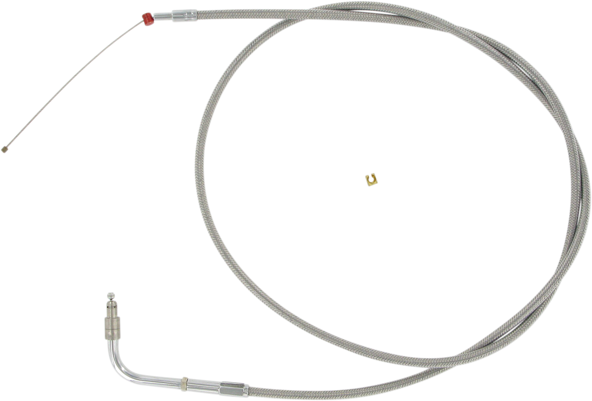 Throttle Cable - +6\" - Stainless Steel 1996 - 2007