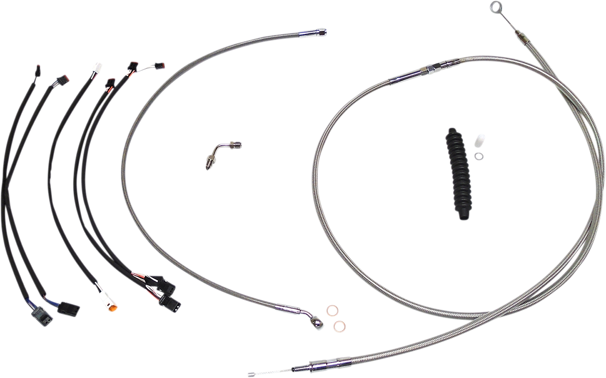 Control Cable Kit - XR - Stainless Steel/Chrome 2018 - 2022