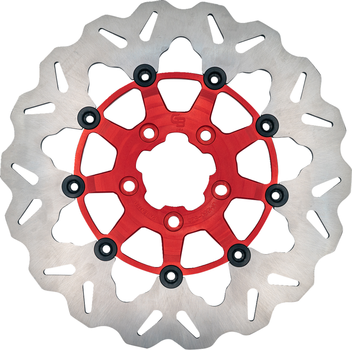 Brake Rotor - Front - Red 2008 - 2018