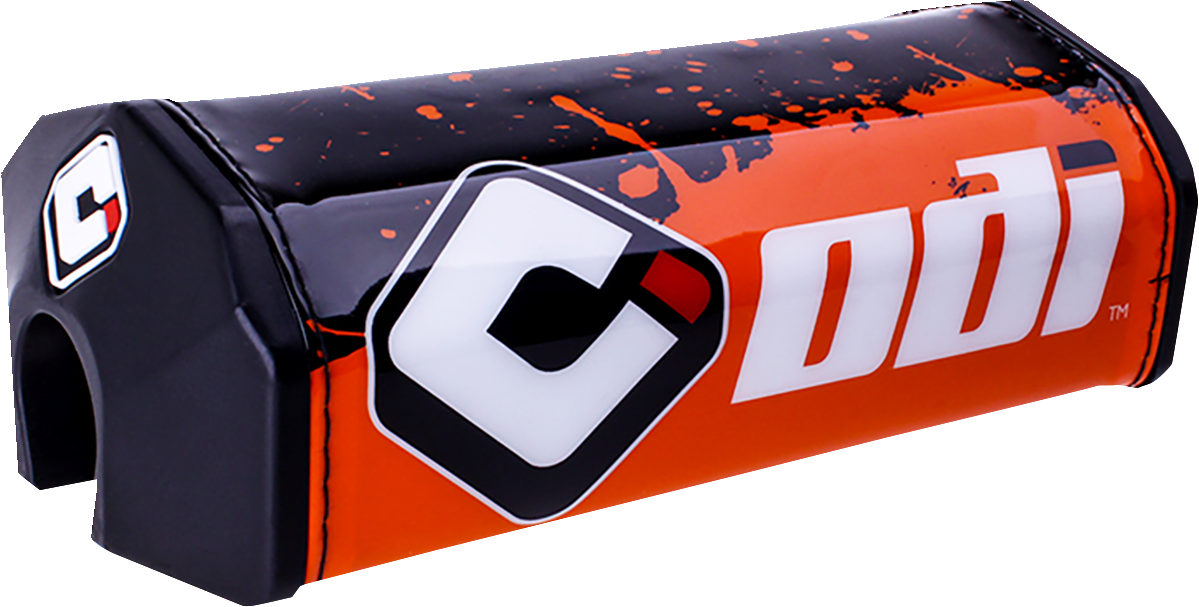 Handlebar Pad - Oversized - Splatter - Orange/Black