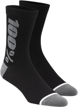 Merino Wool Performance Socks - Black/Gray - Large/XL