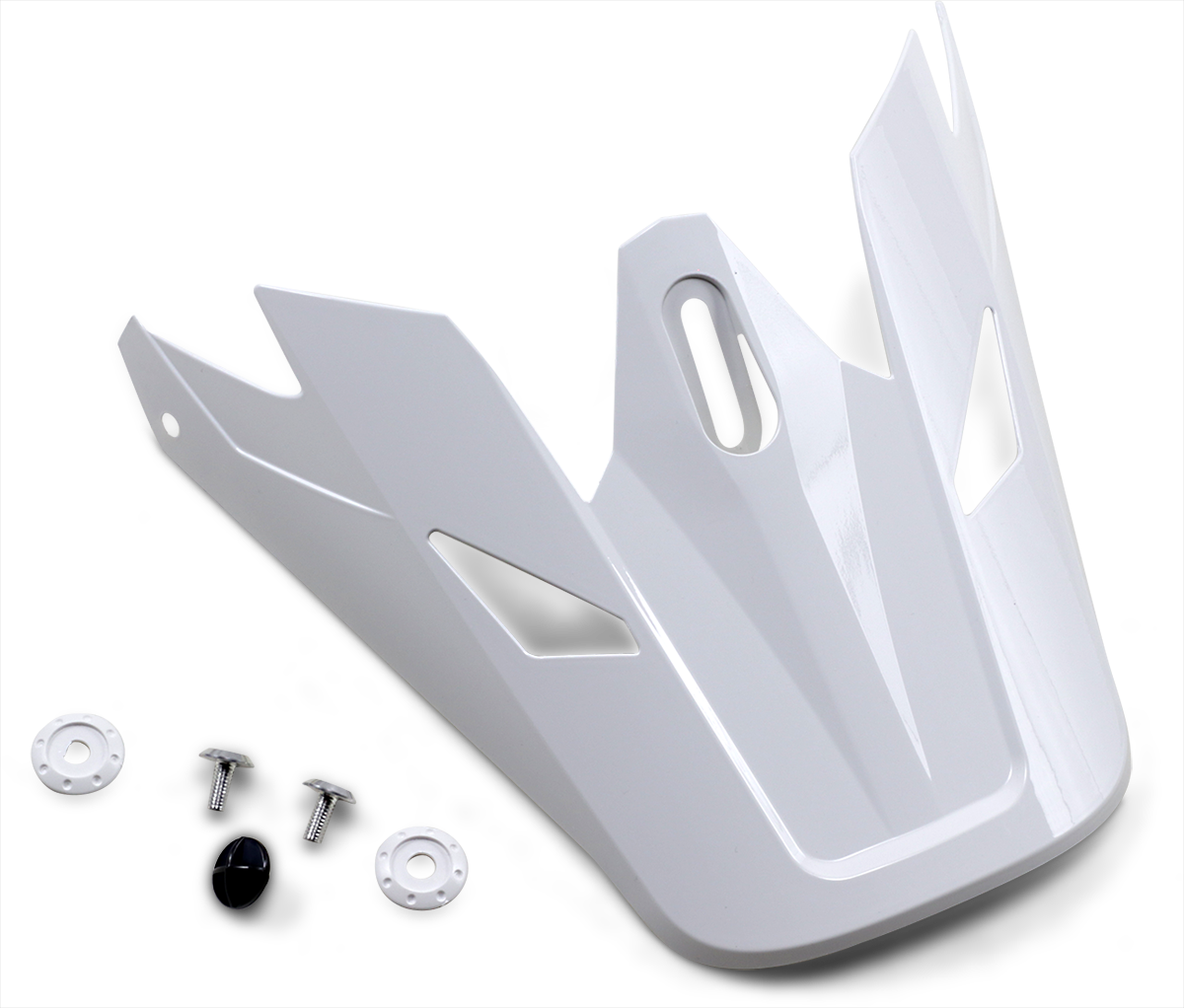 Rise Visor Kit - Gloss White