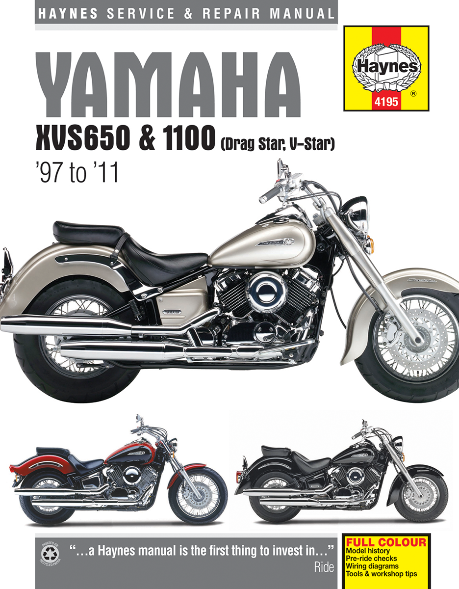 Manual - Yamaha XVS650/1100 1997 - 2011