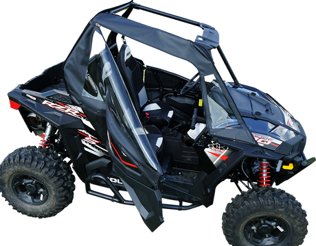 Soft Enclosure - Upper - Black - RZR 2014 - 2023