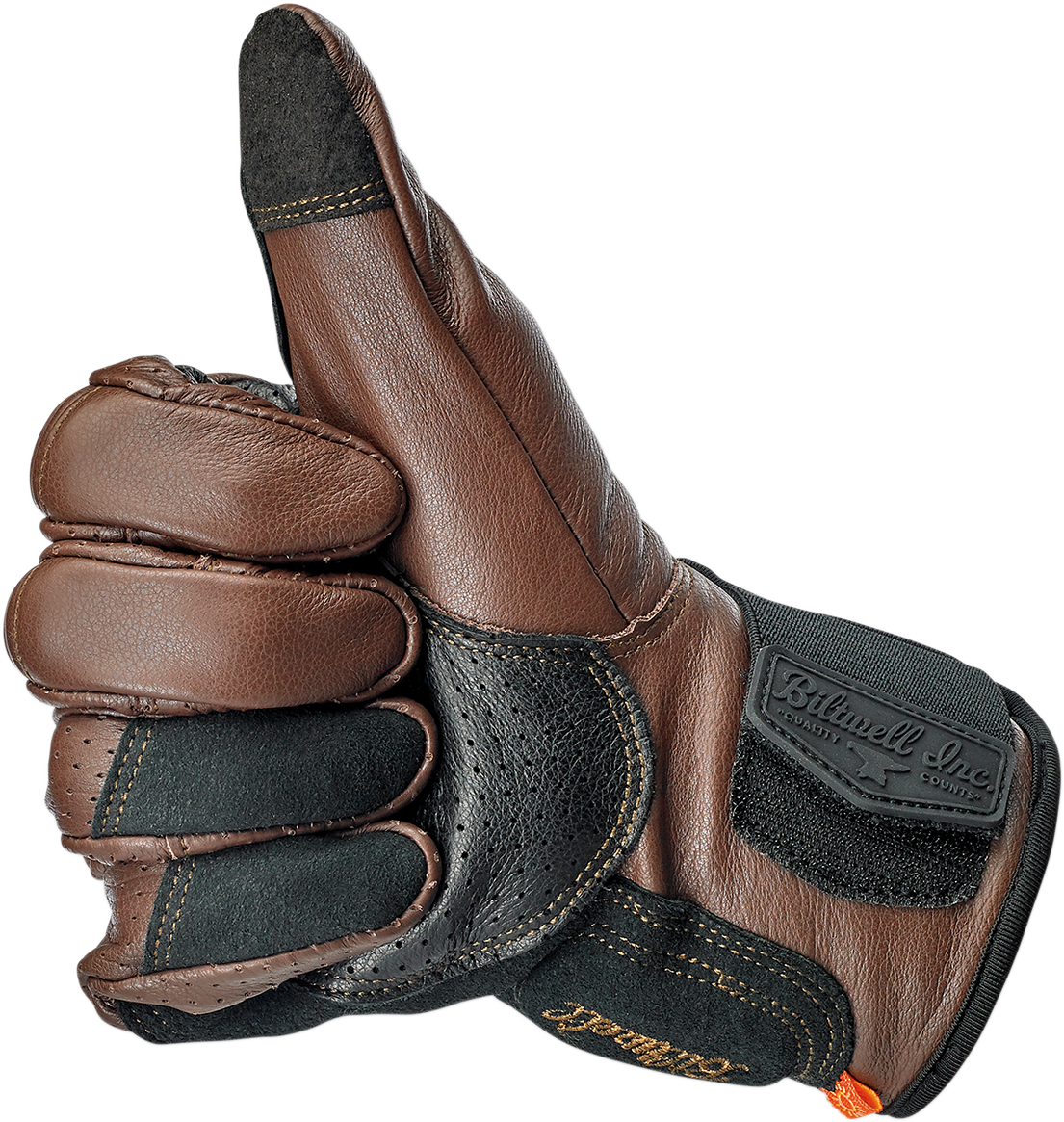 Borrego Gloves - Chocolate/Black - XS