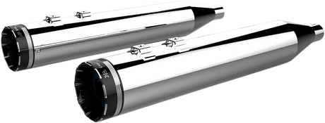Mufflers - Chrome with Tracer Tip 1996 - 2016