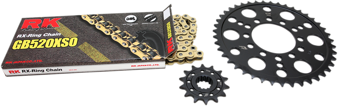 Chain Kit - Natural - Kawasaki - ZX-6R/6RR \'05-\'06 2005 - 2006