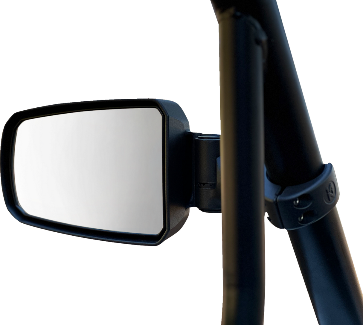 Mirror - Pursuit - Side View - Rectangle - Black