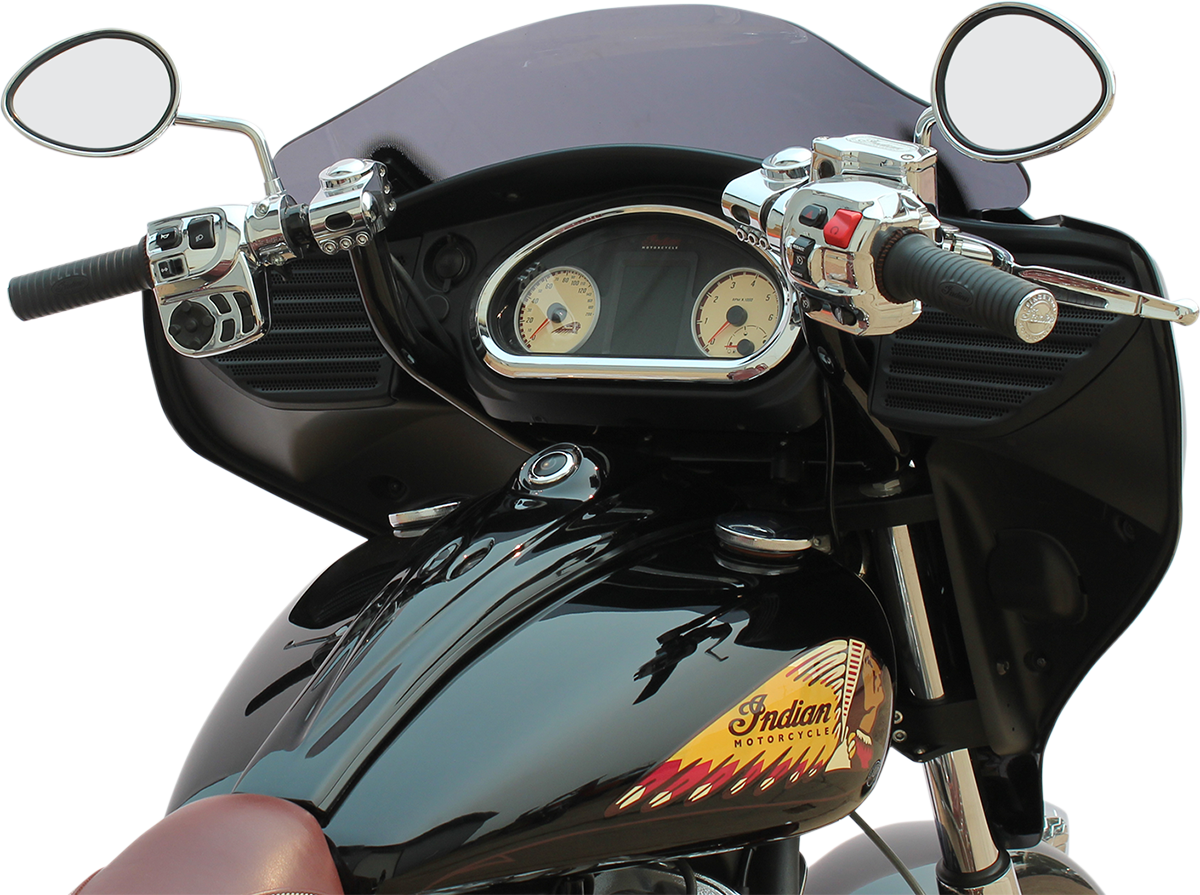 Handlebar - Klip Hanger - 12\" - Black/Chrome 2014 - 2016