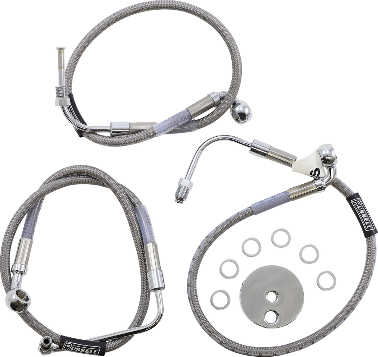 Brake Line - Front - Stainless Steel 1989 - 1998