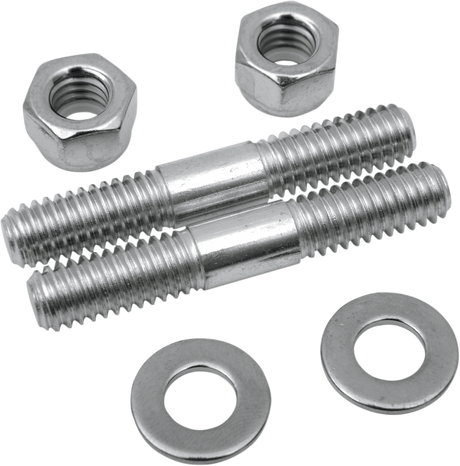 Fork Slider Bottom Cap Studs with Nut - Showa Forks - 35 mm 1957 - 2007