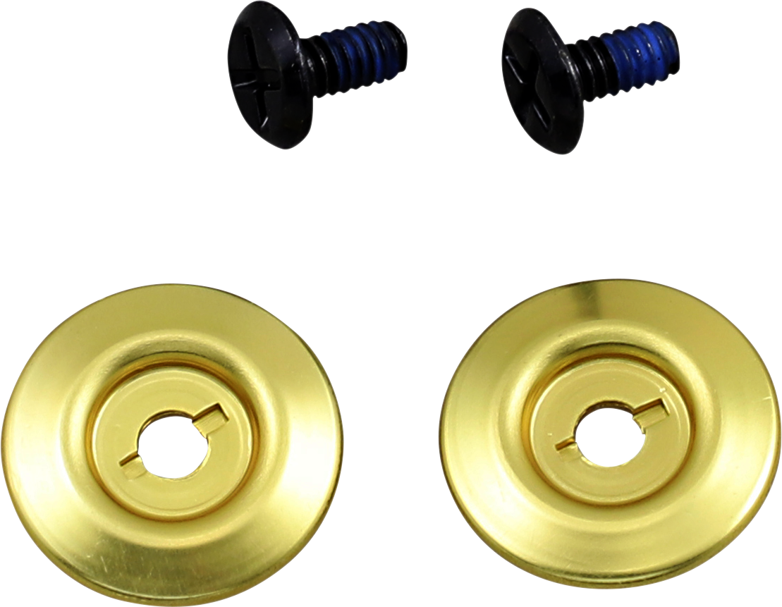 Gen 2 Hardware Kit - Black Screw - Gold Baseplate