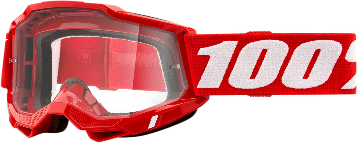 Accuri 2 OTG Goggles - Red - Clear