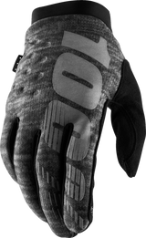 Brisker Gloves - Heather Gray - Small