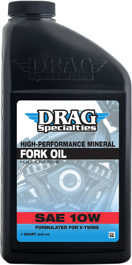 Fork Oil - 10W, Medium - 1 U.S. quart