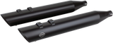 Slash Cut Mufflers - Black 2017 - 2022