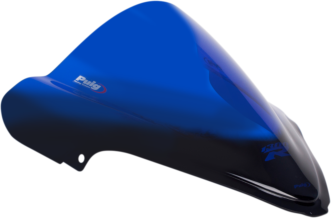 Race Windscreen - 15-3/8\" - Blue - Hayabusa 2008 - 2017