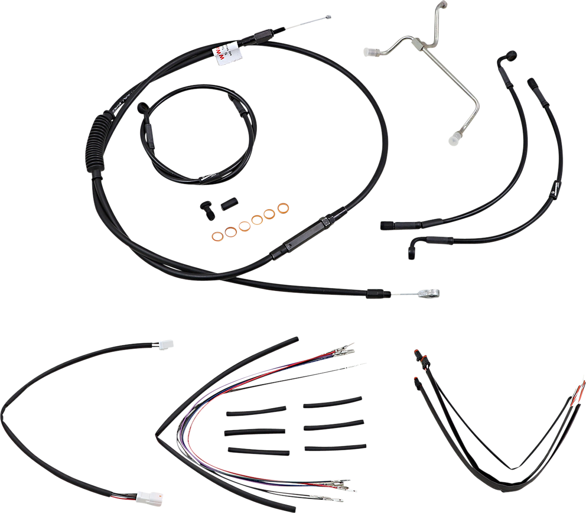 Control Kit - 14\" Ape Hanger Handlebars 2014 - 2016