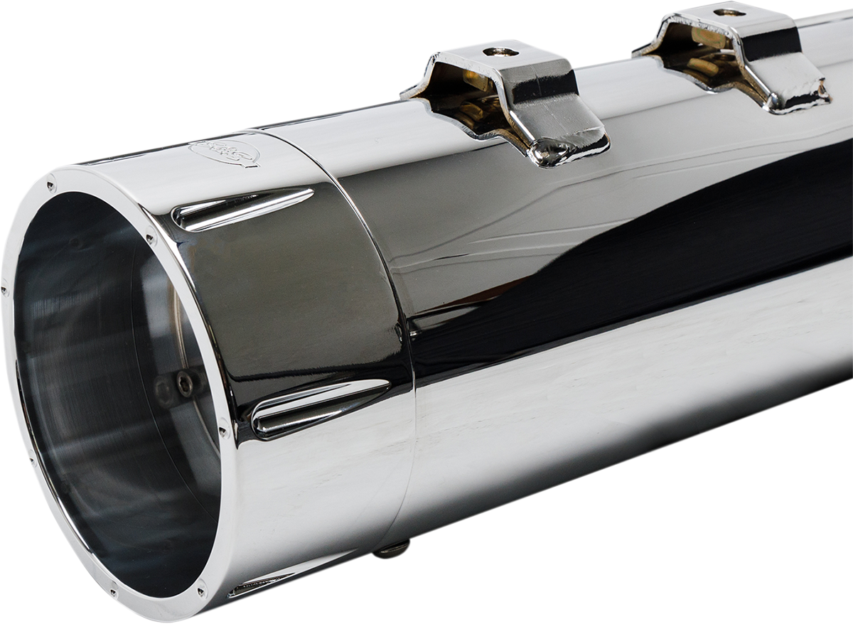 4-1/2\" MK45 Performance Mufflers - Chrome Tracer 2017 - 2022