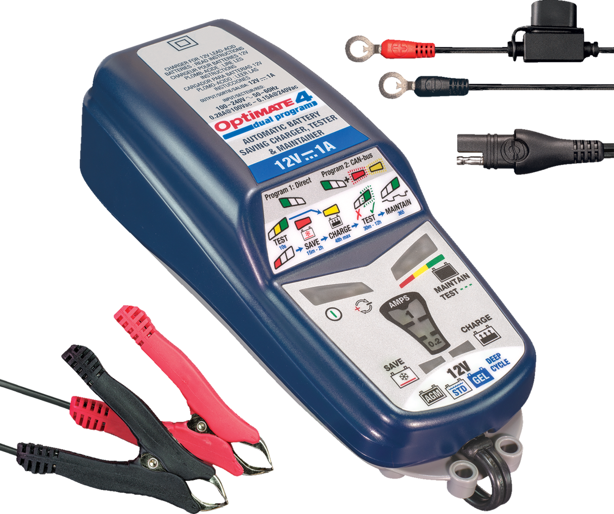 Dual Program Battery Charger/Maintainer