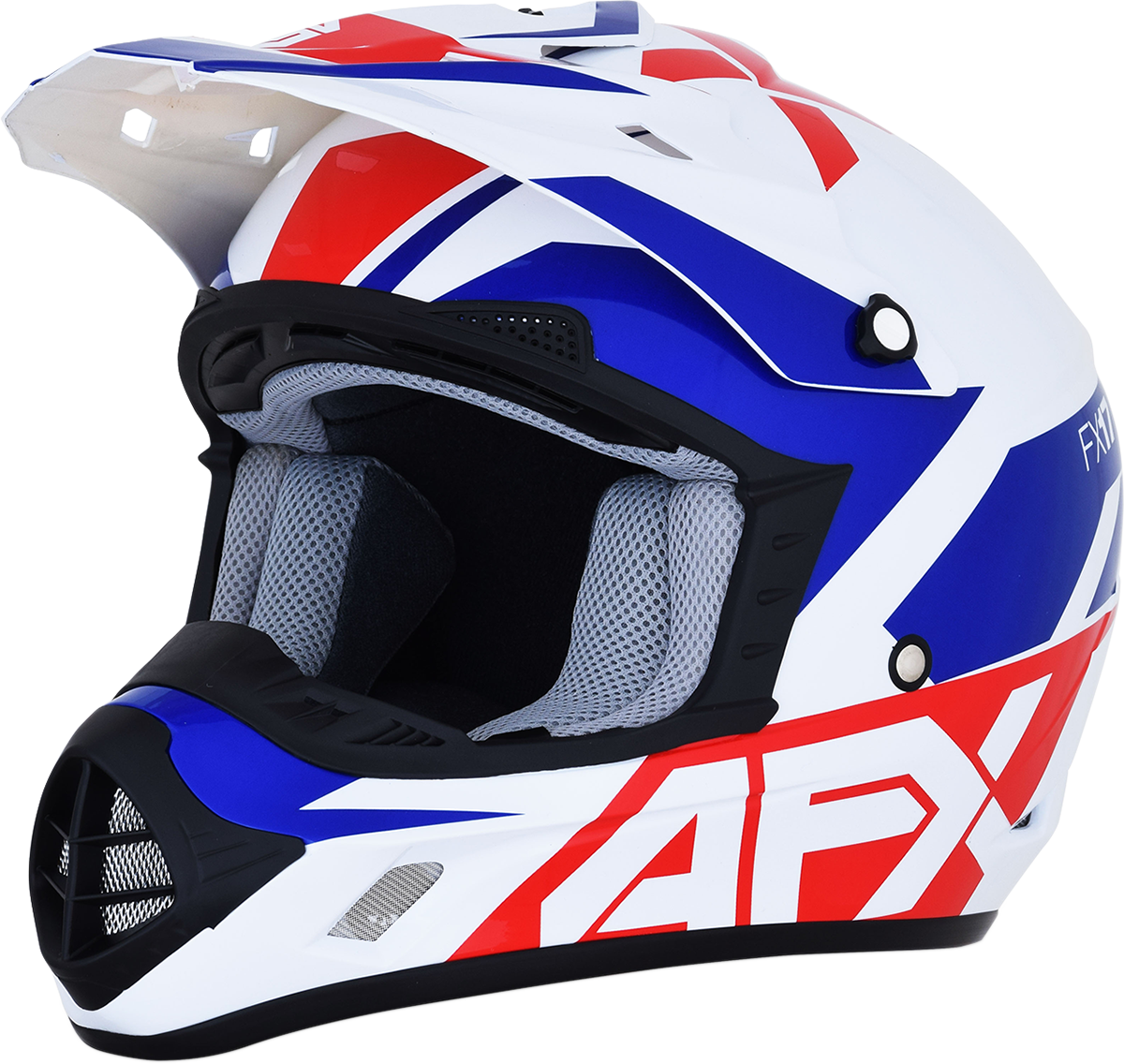 FX-17 Helmet - Aced - Red/White/Blue - Large