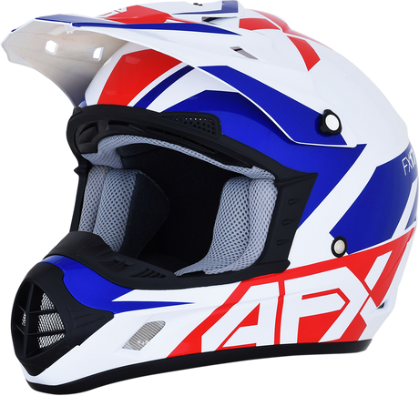 FX-17 Helmet - Aced - Red/White/Blue - Small