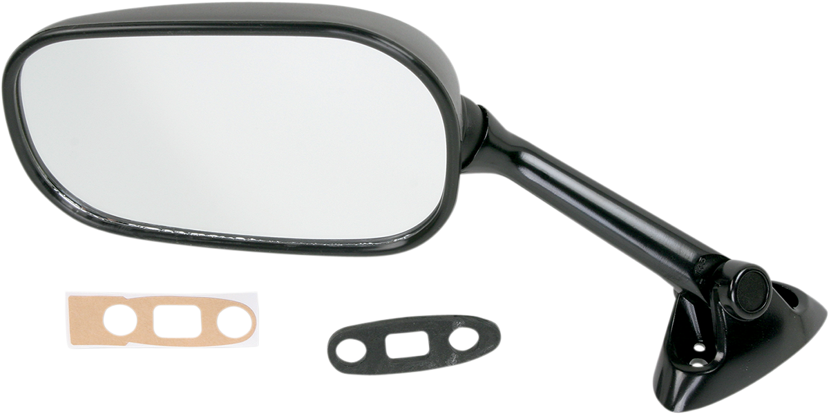 Mirror - Side View - Rectangle - Black - Left 2004 - 2005