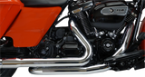 Aggressor 2-into-2 Crossover Headers - Chrome - M8 2017 - 2023