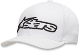 Blaze Flexfit® Hat - White/Black - Small/Medium