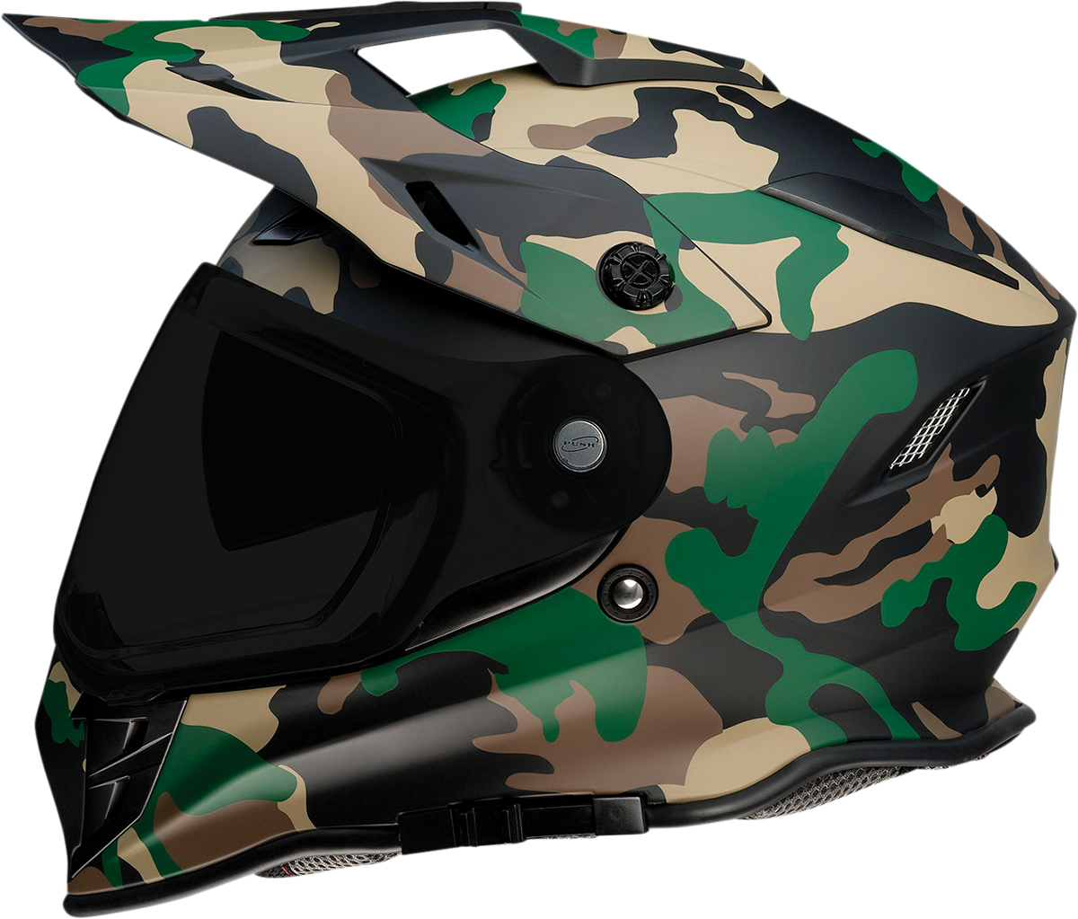 Range Helmet - Camo - Woodland - Large