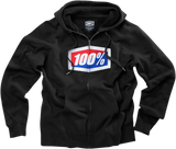 Official Fleece Zip-Up Hoodie - Black - Large