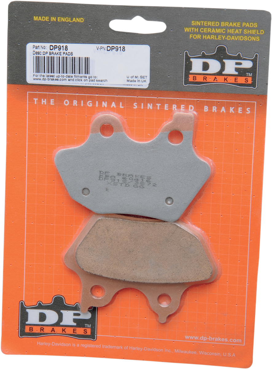 Sintered Brake Pads - DP918 2000 - 2004