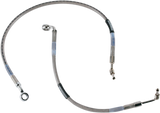 Brake Line - Rear - Stainless Steel 1986 - 1991