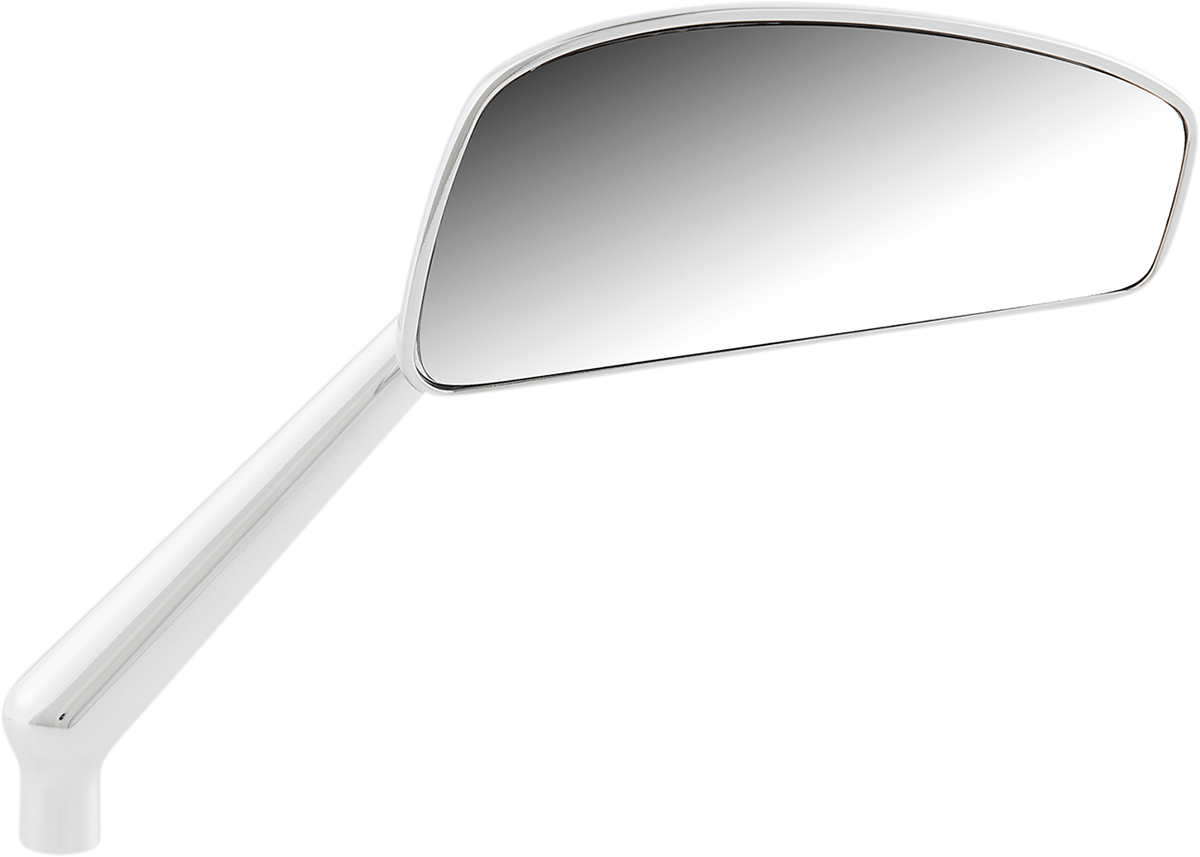 Mirror - Tearchop - Side View - Teardrop - Chrome - Right