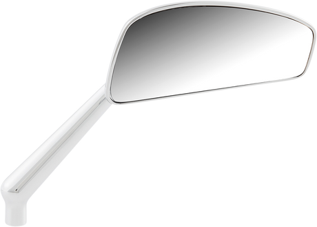 Mirror - Tearchop - Side View - Teardrop - Chrome - Right