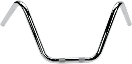 Handlebar - FX Buckhorn - Knurled - Dimpled - Chrome