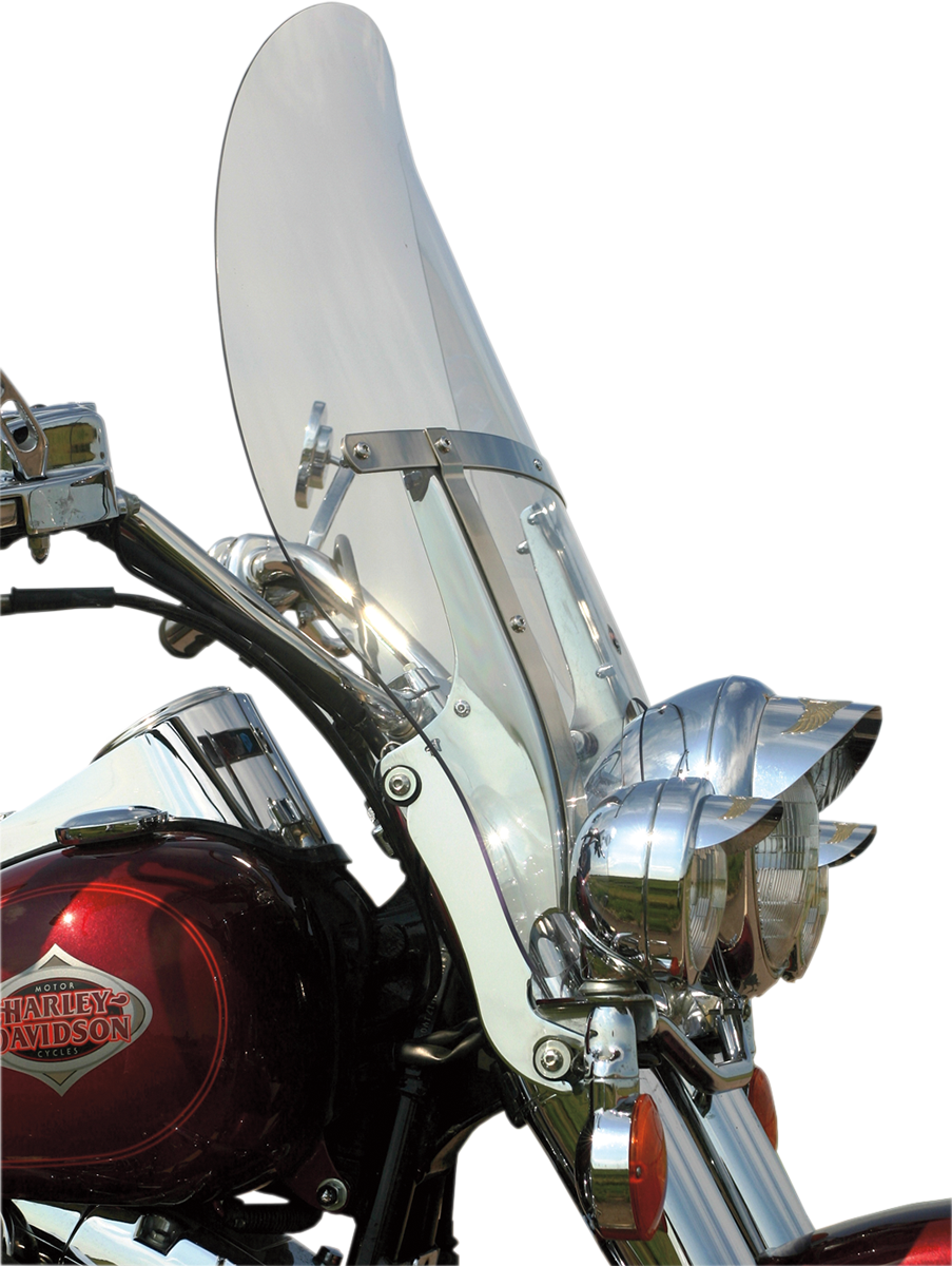 Flare™ Windshield - 20\" - Clear - FLST 1986 - 2017