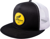 Honda Gold Snapback Hat - Black/White